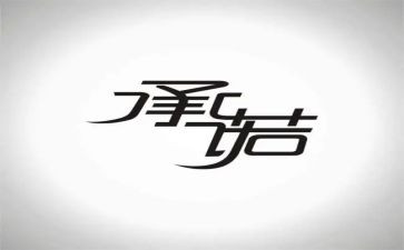 合同承诺书最新7篇