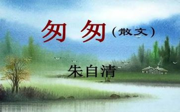 ?w匆匆读后感优质8篇
