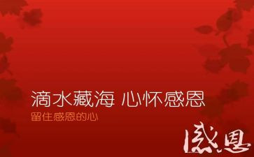 感恩500字作文推荐7篇