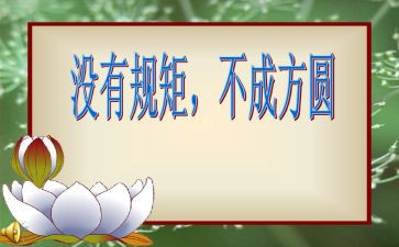 给学生讲规矩讲话稿7篇