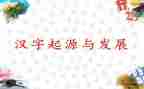 汉字情况调查报告5篇