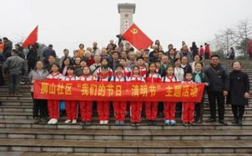 清明网上祭扫活动总结5篇