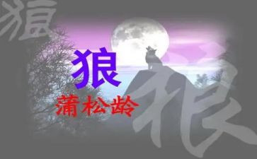 《狼》的读后感300字优质6篇