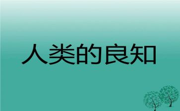 良知的心得体会6篇