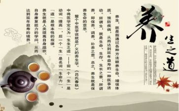中医与养生心得体会8篇