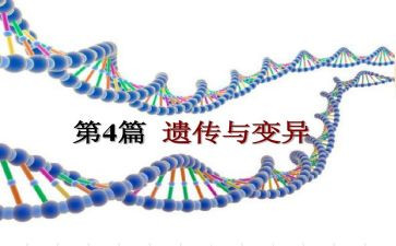生物的遗传与变异教案6篇